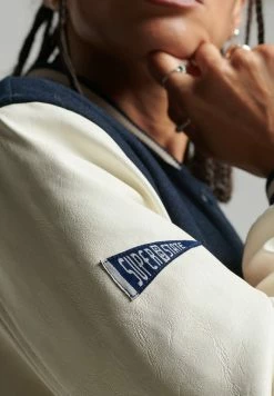 Superdry COLLEGE VARSITY - Bomber Jacket - Eclipse Navy -Superdry Shop 9d651e7e58cb4dd3b284e7bafe24e31c