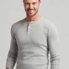 Superdry Long Sleeved Top - Grey Marl