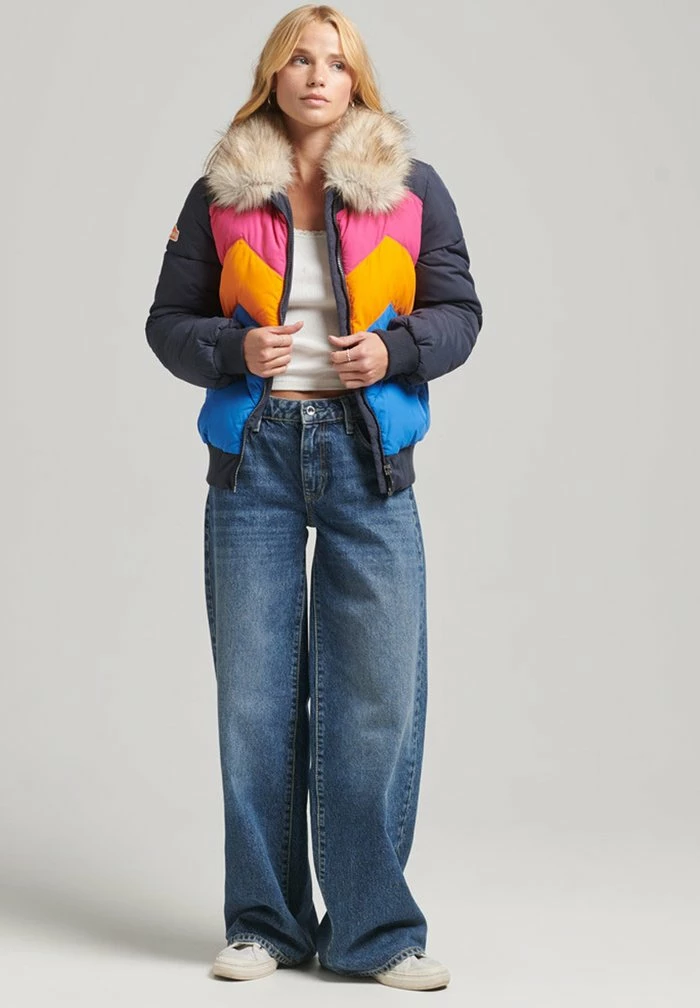 Superdry Winter Jacket - Eclipse Navy 2 Superdry Winter Jacket - Eclipse Navy - Image 2