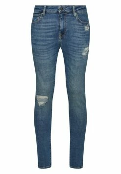 Superdry Slim Fit Jeans - Stanton Bright Blue Rip -Superdry Shop 9dd2dad7e3bf4f35a3a61d4b894c9aa9