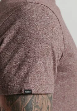 Superdry Basic T-shirt - Tois Burgundy Grit -Superdry Shop 9e0382ab668b4ce8ad538c4adfaa486d