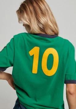 Superdry RINGSPUN FOOTBALL BRAZIL - Print T-shirt - Bowling Green 7 Superdry RINGSPUN FOOTBALL BRAZIL - Print T-shirt - Bowling Green -Superdry Shop 9e1baf6739db40ce9a1508d5c1f16fcd