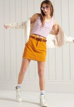 Superdry Top - Lavender Marl Stripe