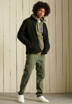 Superdry CORE - Cargo Trousers - Authentic Khaki