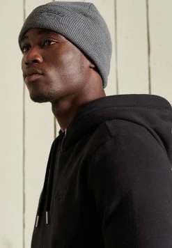 Superdry VINTAGE LOGO EMBROIDERED - Hoodie - Black -Superdry Shop 9e3de817e47742828b87d6e21e44cf04