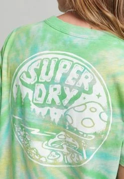 Superdry WOODLAND GRAPHIC - Print T-shirt - Glacier Grey Marl Tie Dye -Superdry Shop 9e4108f467b34397bedf2b3400689e8f