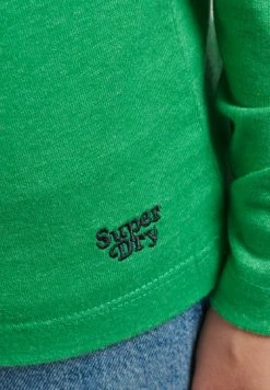 Superdry CALI STRIPE - Long Sleeved Top - Drop Kick Green Marl -Superdry Shop 9e5ba5227f4848be81ce9d4713884609