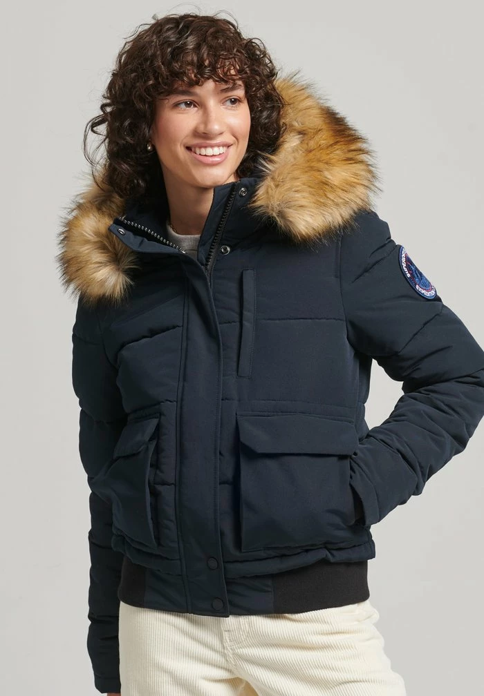 Superdry EVEREST - Winter Jacket - Eclipse Navy 1 Superdry EVEREST - Winter Jacket - Eclipse Navy
