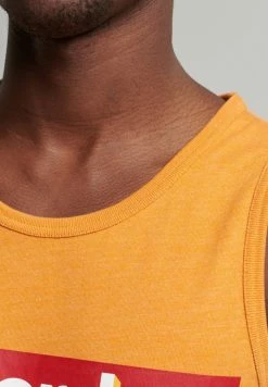 Superdry VINTAGE CORE - Top - Thrift Gold Marl -Superdry Shop 9e6ddc6ea08a4dbb8be6386384124b28