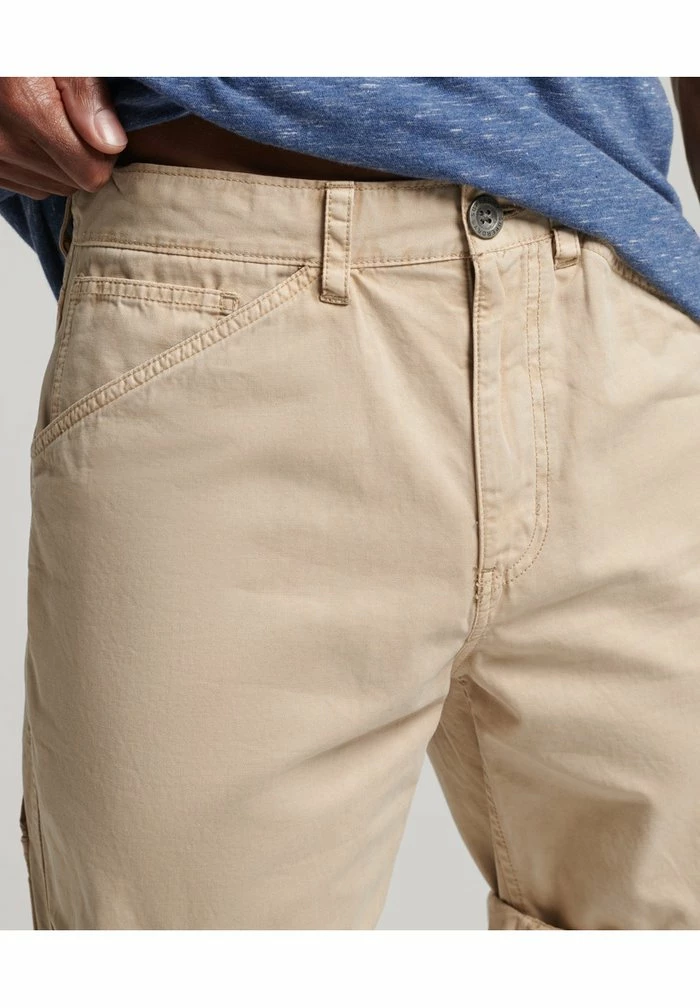 Superdry VINTAGE CARPENTER - Shorts - Stone Wash 4 Superdry VINTAGE CARPENTER - Shorts - Stone Wash - Image 4