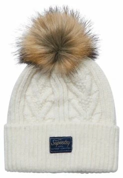 Superdry LUX - Beanie - Winter White