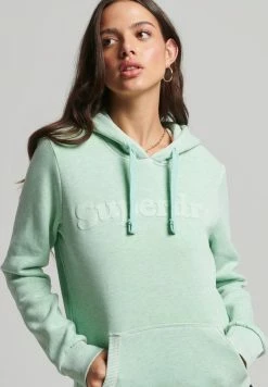 Superdry VINTAGE COOPER CLASSIC - Hoodie - Sea Glass 5 Superdry VINTAGE COOPER CLASSIC - Hoodie - Sea Glass -Superdry Shop 9f199641643549ed9515798f84918edb