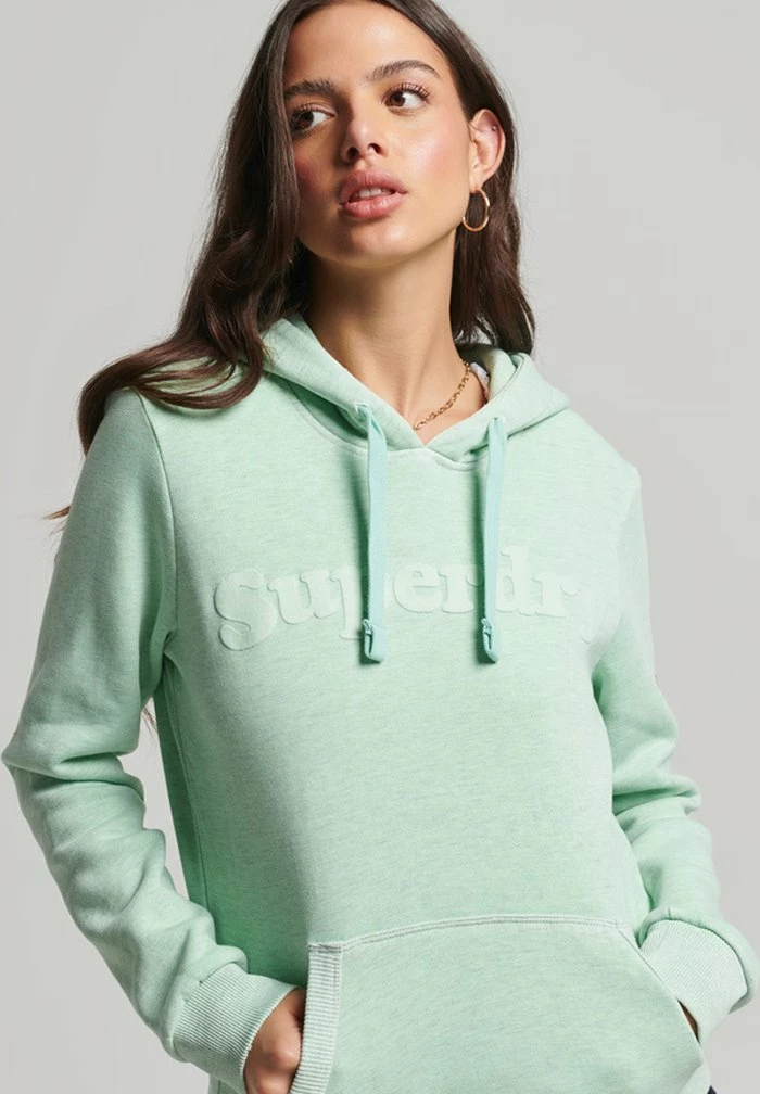 Superdry VINTAGE COOPER CLASSIC - Hoodie - Sea Glass 2 Superdry VINTAGE COOPER CLASSIC - Hoodie - Sea Glass - Image 2