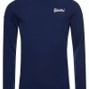 Superdry Long Sleeved Top - Frontier Blue