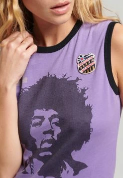 Superdry ALLSTARS JH GRAPHIC - Top - Electric Purple -Superdry Shop 9f91ef12b98442fea777aa801867a019