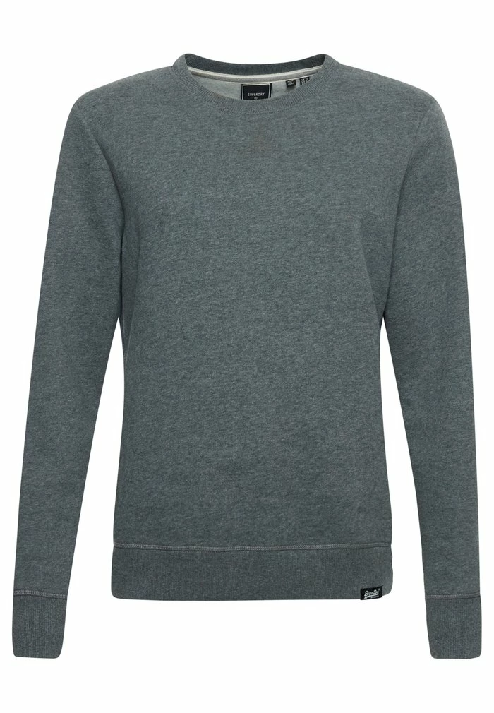 Superdry VINTAGE CREW - Sweatshirt - Rich Charcoal Marl 5 Superdry VINTAGE CREW - Sweatshirt - Rich Charcoal Marl - Image 5