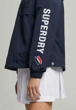 Superdry CODE ESSENTIAL GRAPHIC OVERHEAD - Windbreaker - Deep Navy 10 Superdry CODE ESSENTIAL GRAPHIC OVERHEAD - Windbreaker - Deep Navy -Superdry Shop 9fcfdbb0ad124deb91f76a78ef611bff