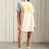 Superdry Jersey Dress - Buttercream