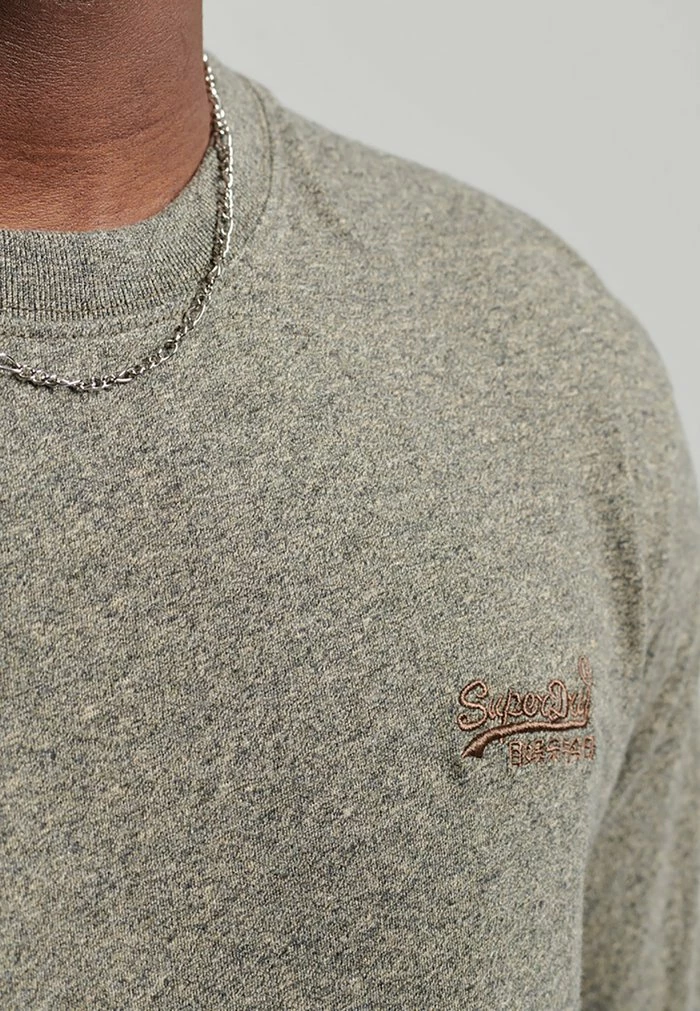 Superdry VINTAGE - Long Sleeved Top - Cinder Grit 1 Superdry VINTAGE - Long Sleeved Top - Cinder Grit