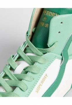 Superdry BASKET LUX - High-top Trainers - White/green 9 Superdry BASKET LUX - High-top Trainers - White/green -Superdry Shop 9fe0a1a568524ea4bb641c419cbd2db3