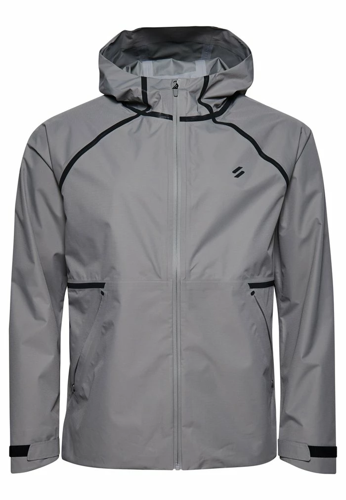 Superdry SPORT - Waterproof Jacket - Frost Grey 6 Superdry SPORT - Waterproof Jacket - Frost Grey - Image 6