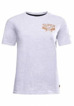 Superdry GLITTER SPARKLE - Print T-shirt - Ice Marl -Superdry Shop a03bdce62b9f408d9dff7776a066a7b6
