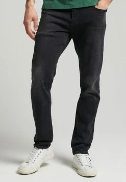 Superdry Straight Leg Jeans - New Portland Black