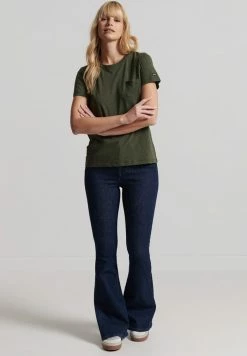 Superdry STUDIOS - Print T-shirt - Dark Moss