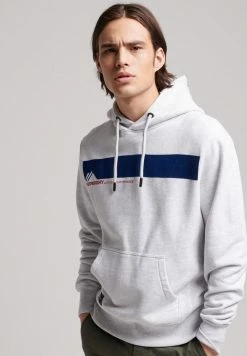 Superdry Hoodie - Ice Marl