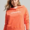 Superdry CODE CORE - Hoodie - Desert Pink