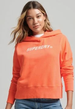 Superdry CODE CORE - Hoodie - Desert Pink