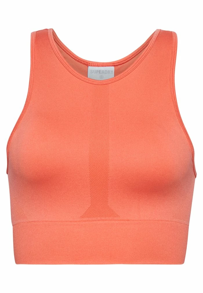 Superdry CORE IMPACT - Bustier - Hot Coral 4 Superdry CORE IMPACT - Bustier - Hot Coral - Image 4
