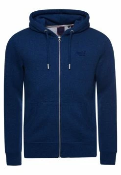 Superdry Zip-up Sweatshirt - Bright Blue Marl -Superdry Shop a132a98290c94a22911c516a821b79ed