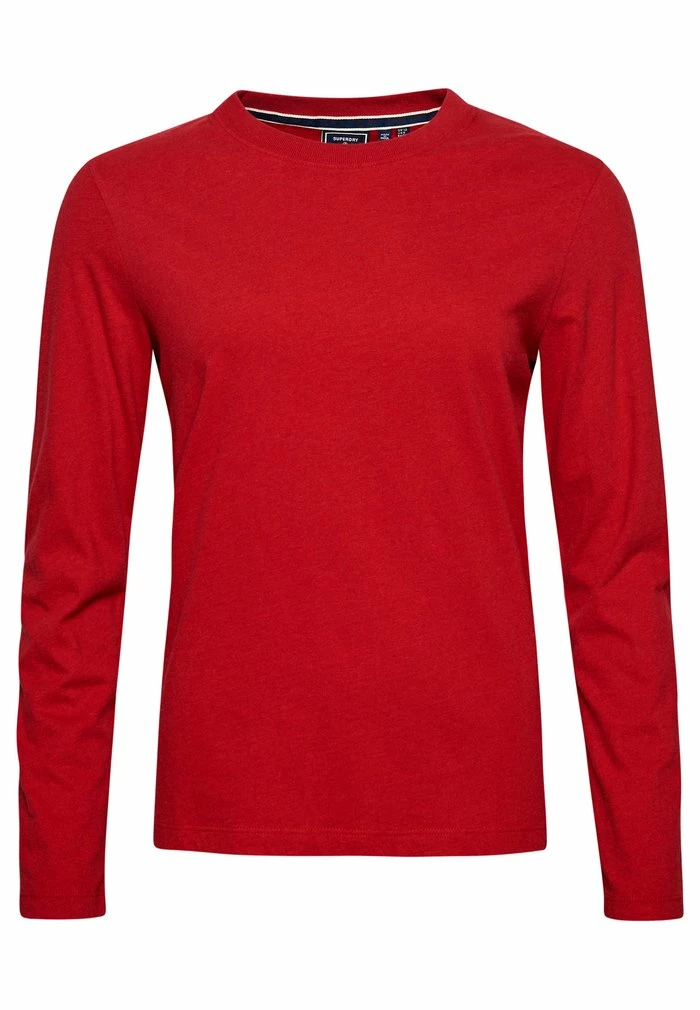 Superdry VINTAGE - Long Sleeved Top - Papaya Red Marl 3 Superdry VINTAGE - Long Sleeved Top - Papaya Red Marl - Image 3