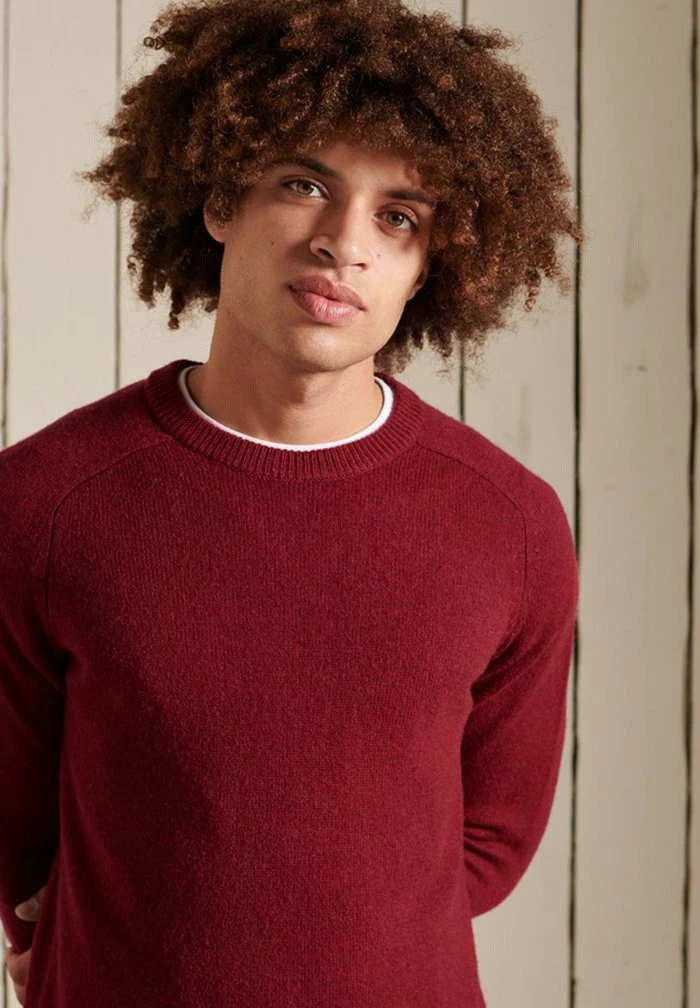 Superdry HARLO - Jumper - Spiced Red 3 Superdry HARLO - Jumper - Spiced Red - Image 3