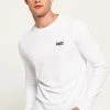 Superdry ORANGE LABEL VINTAGE TEE - Long Sleeved Top - White