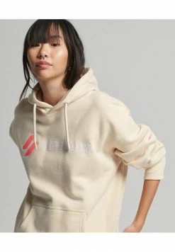 Superdry CODE APPLIQUE OVERSIZED - Hoodie - Oatmeal -Superdry Shop a1bcee9dce484a6c9aea2719463a7538