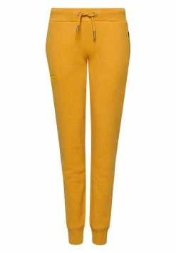Superdry VINTAGE LOGO - Tracksuit Bottoms - Ochre Marl -Superdry Shop a20c9ebbea124c0a8aa843f33707ce93