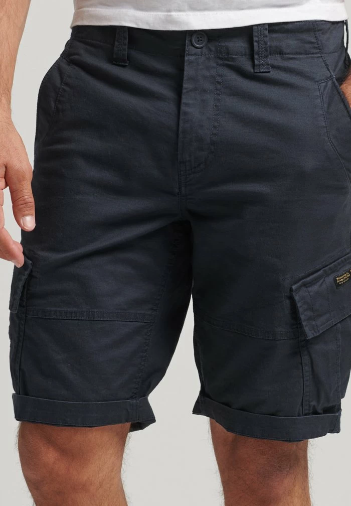 Superdry VINTAGE CORE - Shorts - Nordic Chrome Navy 2 Superdry VINTAGE CORE - Shorts - Nordic Chrome Navy - Image 2