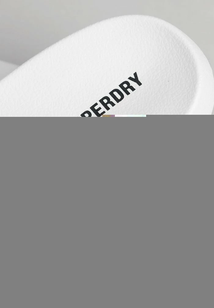 Superdry CODE CORE - Pool Slides - White Denim 3 Superdry CODE CORE - Pool Slides - White Denim - Image 3