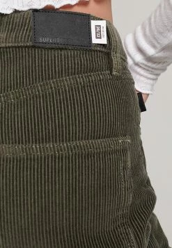 Superdry VINTAGE - Trousers - Dark Khaki -Superdry Shop a248645413604037912acfd0ecab80f8