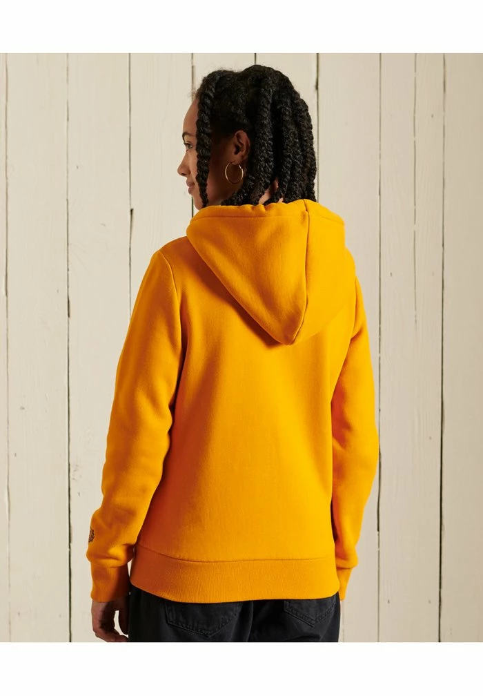 Superdry PRIDE IN - Zip-up Sweatshirt - Track Gold 2 Superdry PRIDE IN - Zip-up Sweatshirt - Track Gold - Image 2