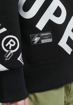 Superdry UNISEX CORE LOGO ALL OVER PRINT CREW - Sweatshirt - Black 5 Superdry UNISEX CORE LOGO ALL OVER PRINT CREW - Sweatshirt - Black -Superdry Shop a25a9cbbd085481fb91fbebb563402c7
