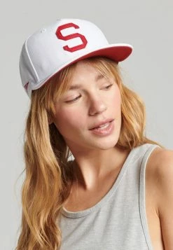 Superdry VINTAGE BASEBALL - Cap - White