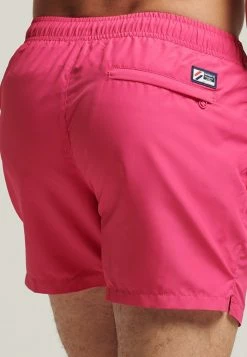 Superdry CODE ESSENTIAL SWIM - Swimming Shorts - Raspberry Sorbet