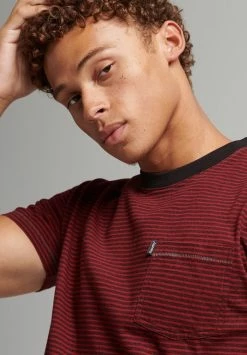 Superdry Print T-shirt - Od Stripe Furnace Red -Superdry Shop a33813173e5849ba929e48e9ccfd71d0