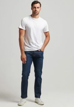 Superdry Straight Leg Jeans - Rutgers Dark Ink -Superdry Shop a3471f4011274c48b60338880e924cb2