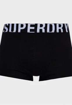 Superdry 2 PACK - Pants - Black/white -Superdry Shop a365db7ad8a14a4e953d667b0f875bdb