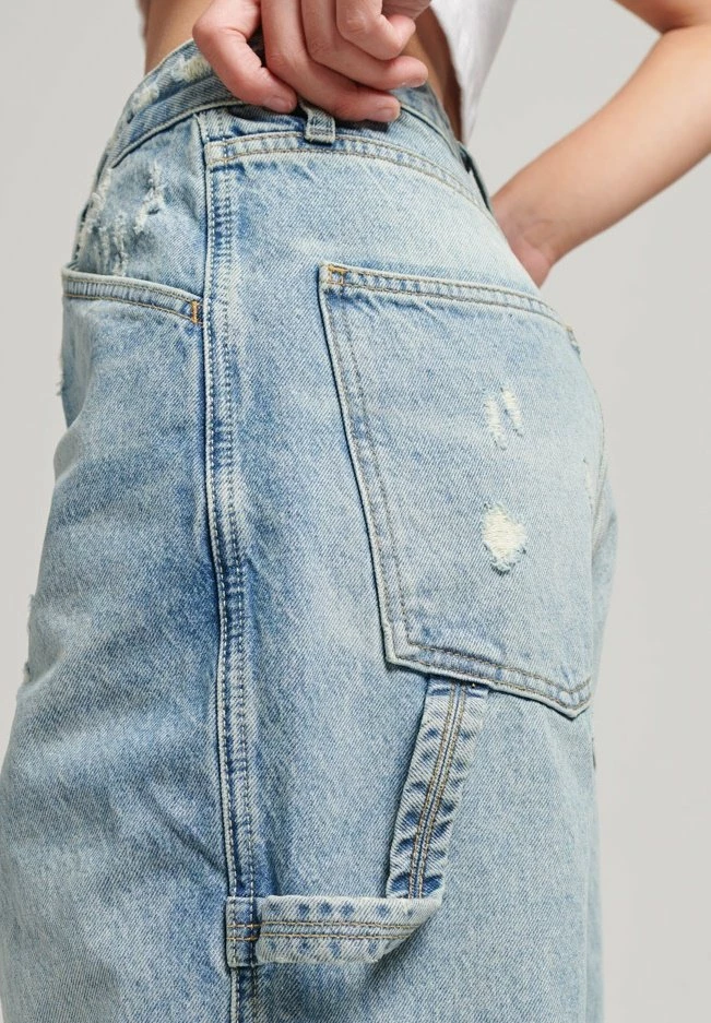 Superdry CARPENTER - Relaxed Fit Jeans - Beechwood Light Vintage 4 Superdry CARPENTER - Relaxed Fit Jeans - Beechwood Light Vintage - Image 4