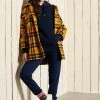 Superdry VINTAGE LOGO EMBROIDERED - Hoodie - Dark Indigo